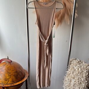 Guess Tan Sleeveless Dress